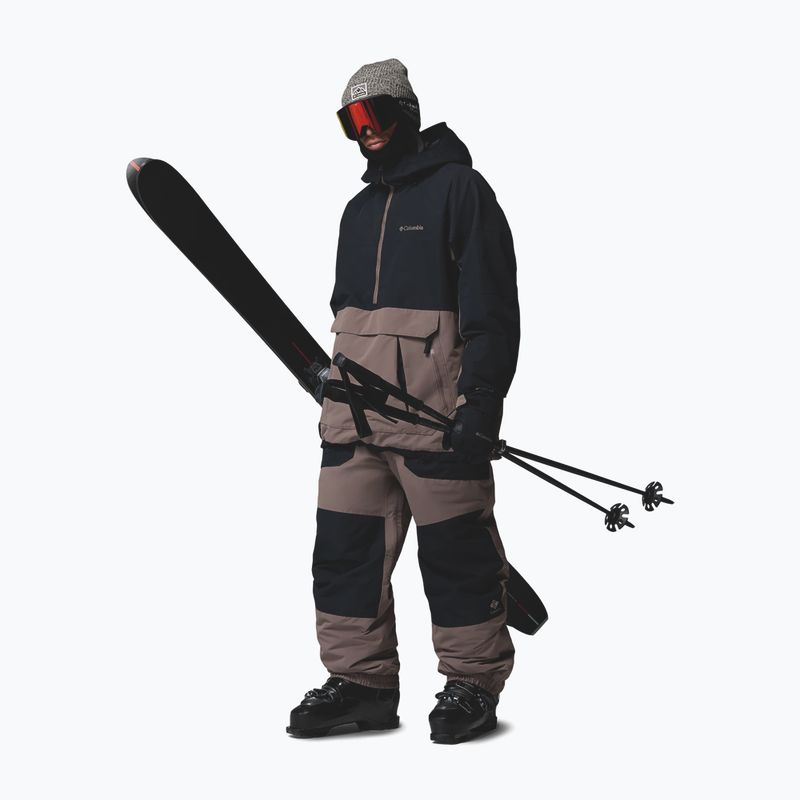 Férfi snowboarddzseki Columbia Coreshot Shell Anorak iron/black 2