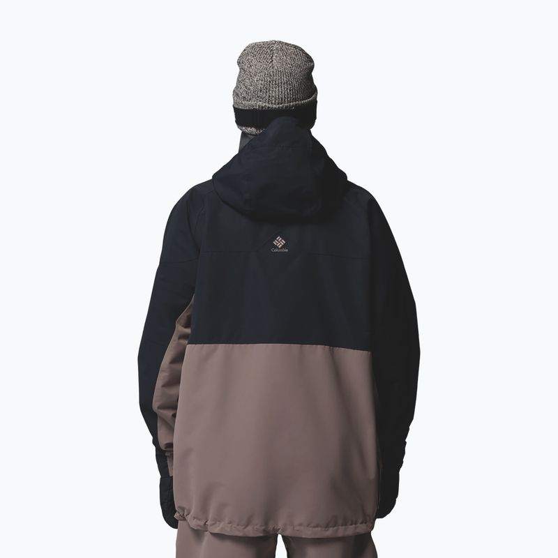 Férfi snowboarddzseki Columbia Coreshot Shell Anorak iron/black 3