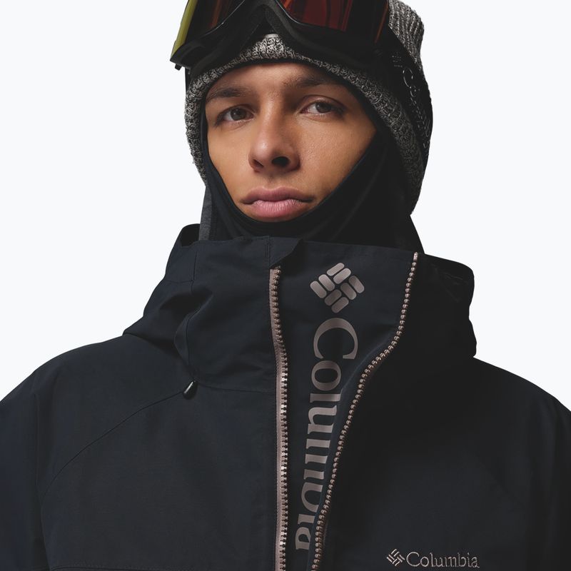 Férfi snowboarddzseki Columbia Coreshot Shell Anorak iron/black 5