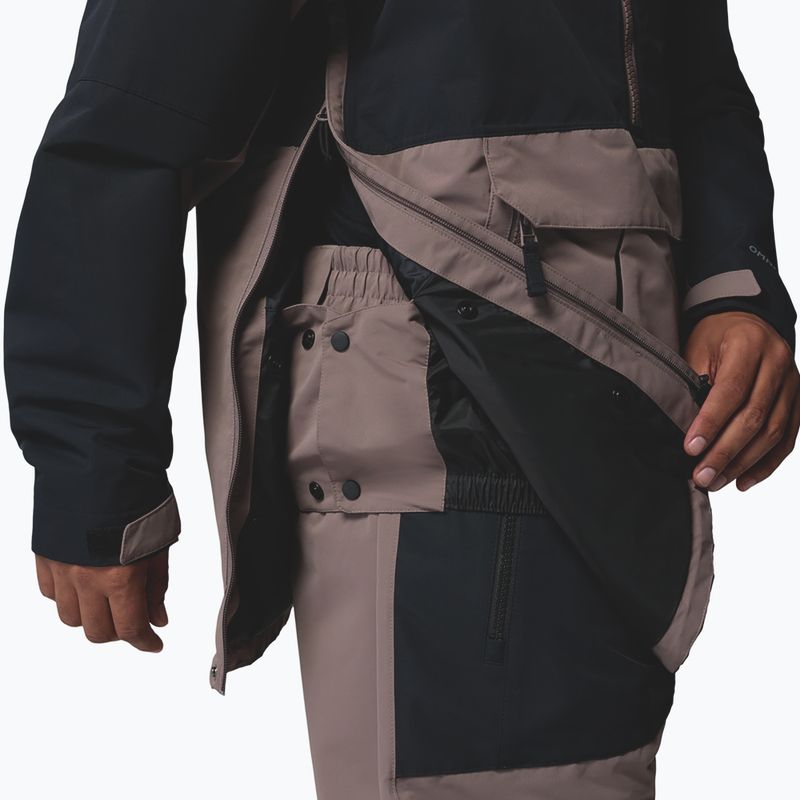 Férfi snowboarddzseki Columbia Coreshot Shell Anorak iron/black 9