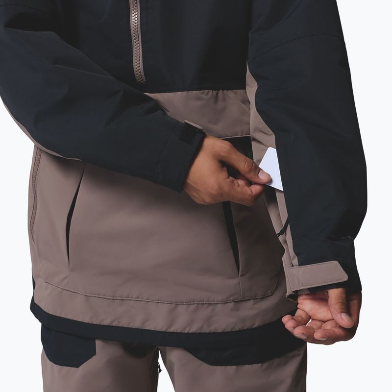 Férfi snowboarddzseki Columbia Coreshot Shell Anorak iron/black 10