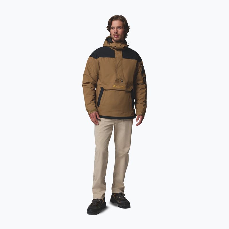 Férfi bélelt kabát Columbia Challenger II Ins Pullover delta/black 2