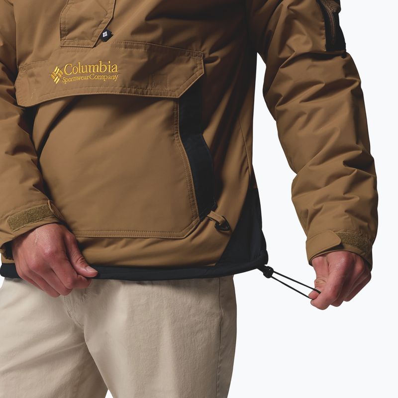 Férfi bélelt kabát Columbia Challenger II Ins Pullover delta/black 7