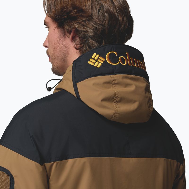 Férfi bélelt kabát Columbia Challenger II Ins Pullover delta/black 10