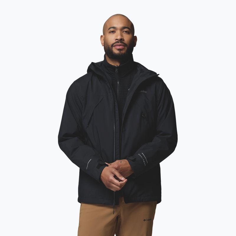 Férfi 3 az 1-ben kabát Columbia Trailborne Interchange black 5