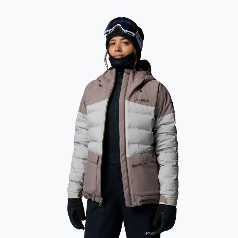 Női síkabát Columbia Glacier Ridge Down iron/flint grey 4