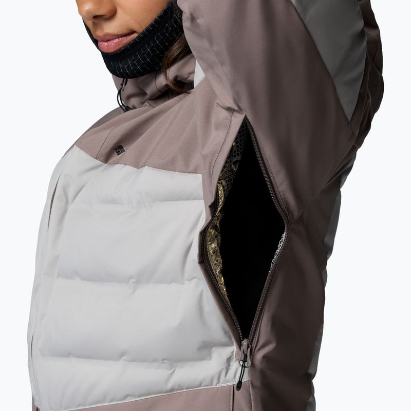 Női síkabát Columbia Glacier Ridge Down iron/flint grey 9