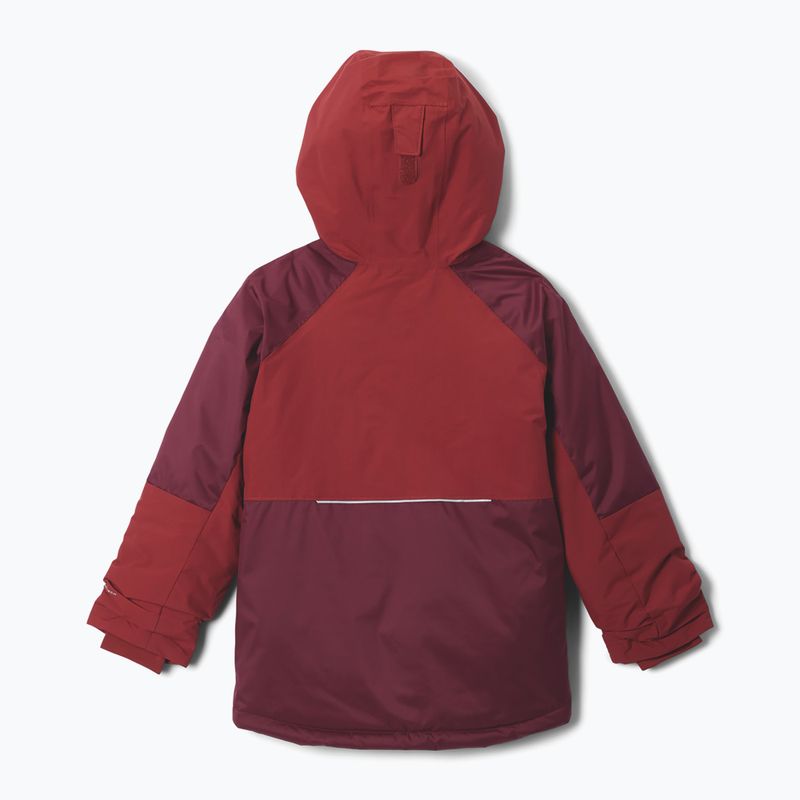 Gyerek síkabát Columbia Mighty Mogul III Rich Wine/Red Oxide 2