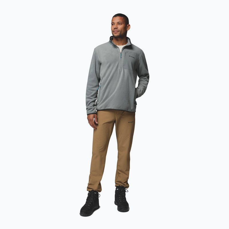 Férfi polár pulóver Columbia Pacific Arch 200 1/2 Zip Fleece sedona sage 2