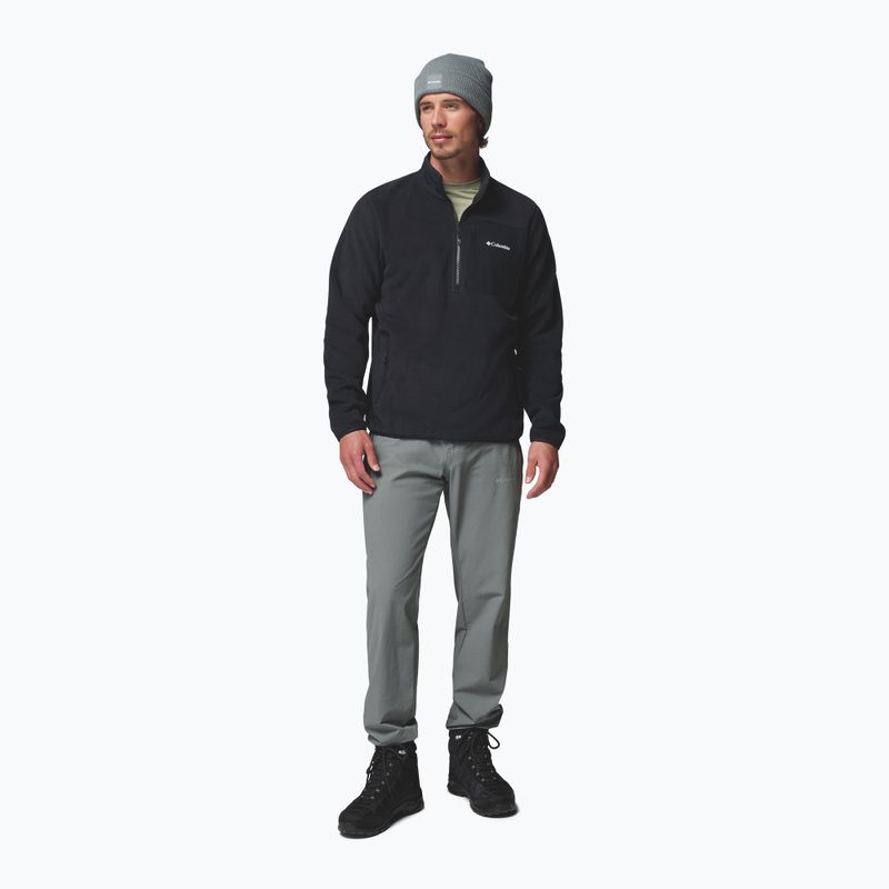 Férfi polár pulóver Columbia Pacific Arch 200 1/2 Zip Fleece Black 2
