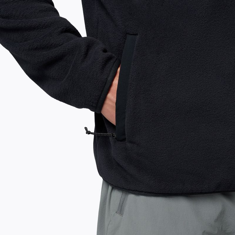 Férfi polár pulóver Columbia Pacific Arch 200 1/2 Zip Fleece Black 6