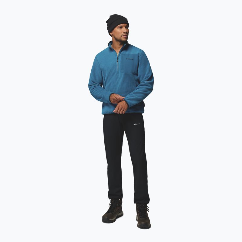 Férfi polár pulóver Columbia Pacific Arch 200 1/2 Zip Fleece Phoenix Blue 2