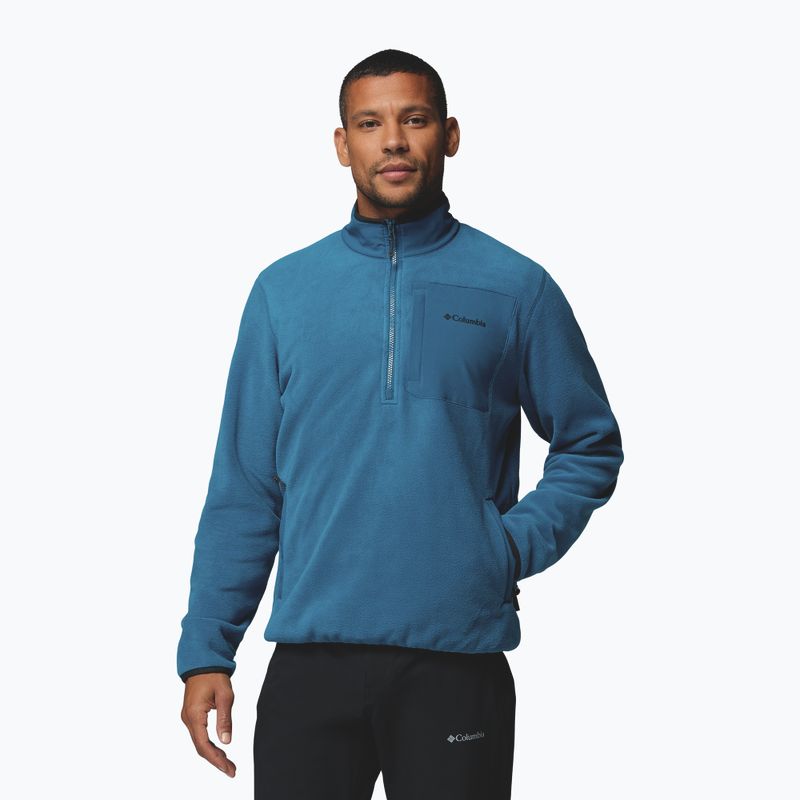 Férfi polár pulóver Columbia Pacific Arch 200 1/2 Zip Fleece Phoenix Blue 4