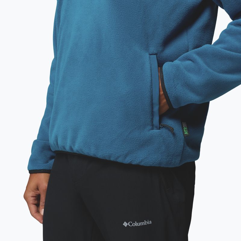 Férfi polár pulóver Columbia Pacific Arch 200 1/2 Zip Fleece Phoenix Blue 6