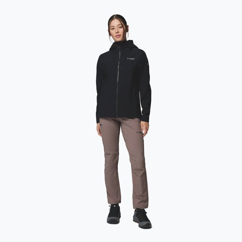 Női softshell dzseki Columbia Tennen Mountain Hooded Softshell black 2
