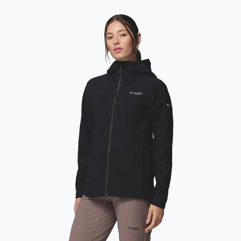 Női softshell dzseki Columbia Tennen Mountain Hooded Softshell black 5