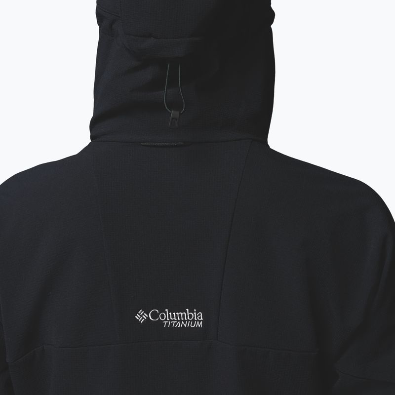 Női softshell dzseki Columbia Tennen Mountain Hooded Softshell black 7