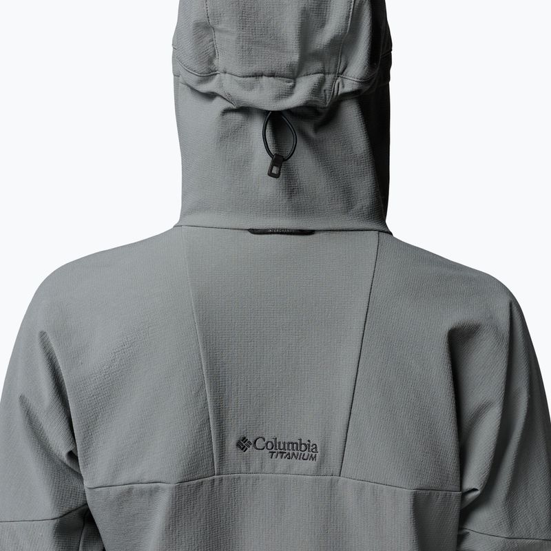 Női softshell dzseki Columbia Tennen Mountain Hooded Softshell sedona sage 8