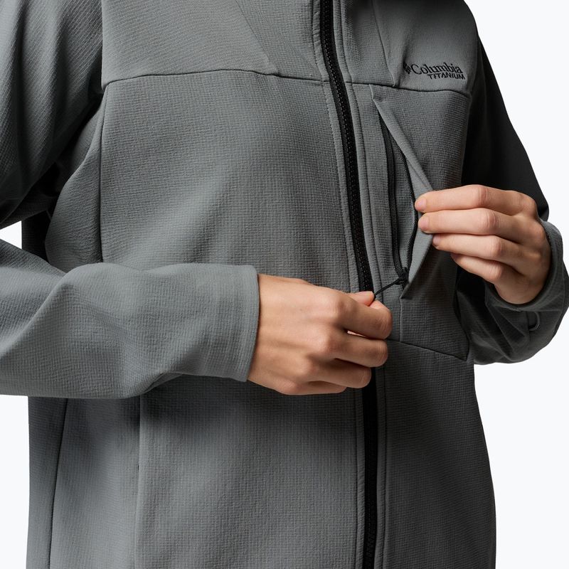 Női softshell dzseki Columbia Tennen Mountain Hooded Softshell sedona sage 10