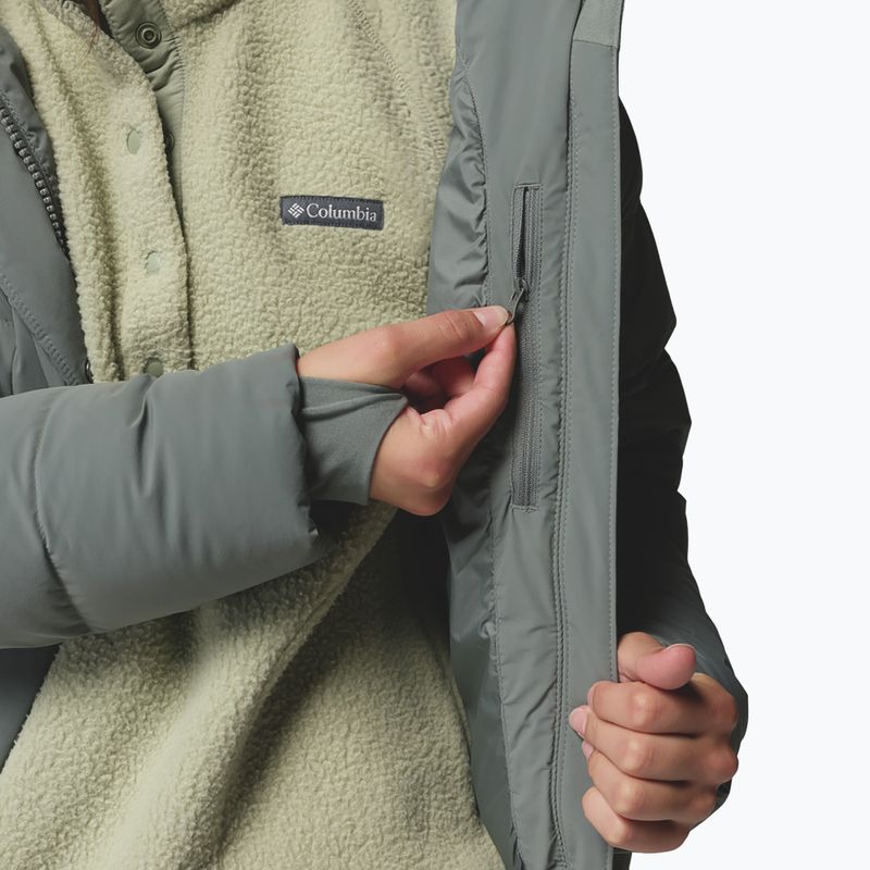 Női pehelykabát Columbia Amaze Puff Hooded Sedona Sage 10