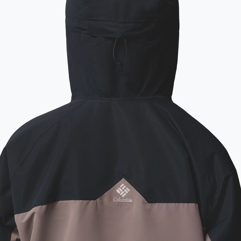 Férfi snowboarddzseki Columbia Coreshot iron/black/flint grey 8