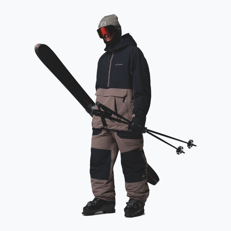 Férfi snowboardnadrág Columbia Coreshot iron/black 2