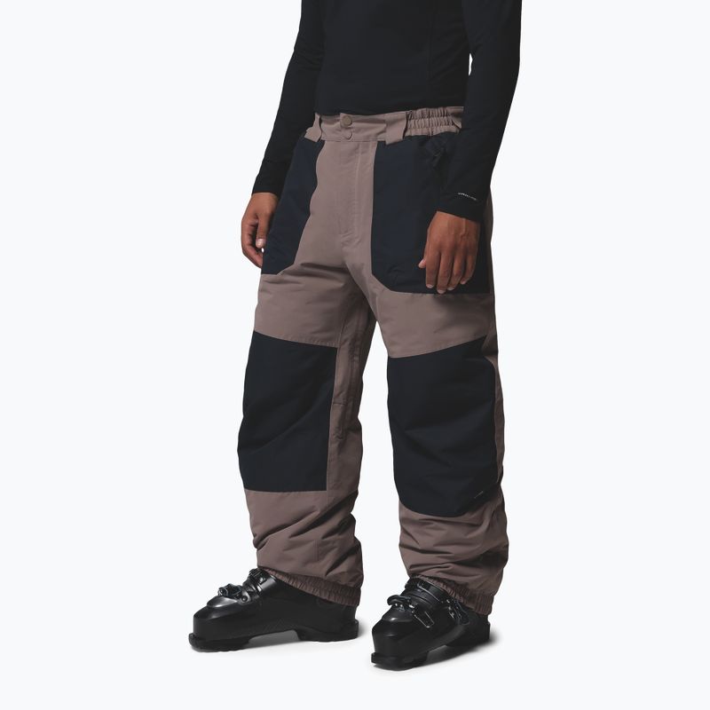 Férfi snowboardnadrág Columbia Coreshot iron/black 4