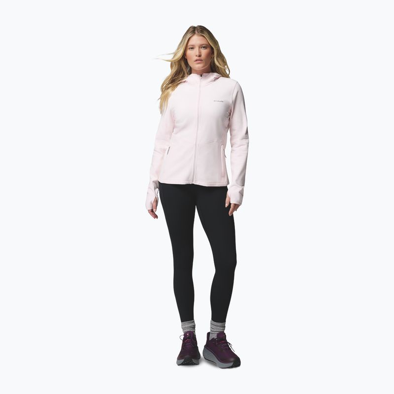 Női kabát Columbia Star Valley Hooded Full Zip powder pink 2