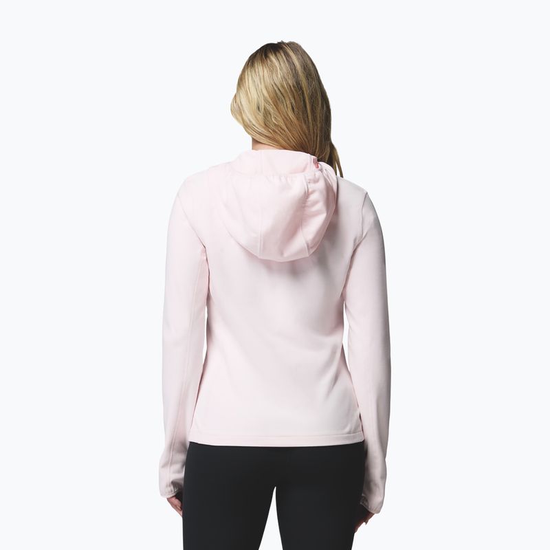 Női kabát Columbia Star Valley Hooded Full Zip powder pink 3