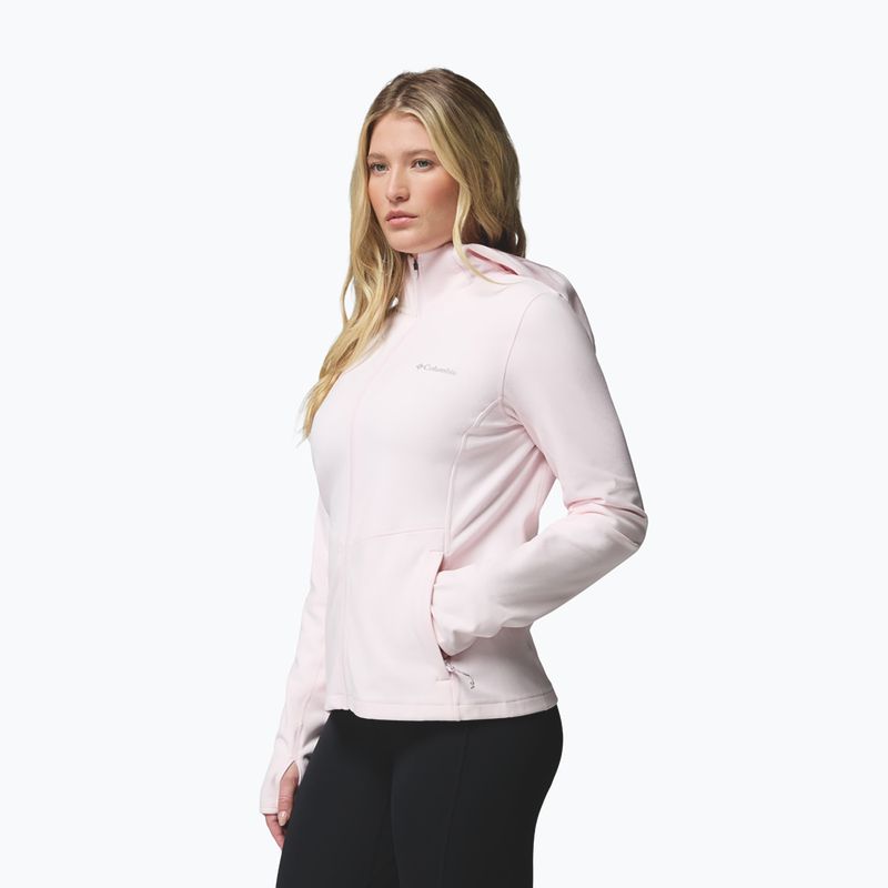 Női kabát Columbia Star Valley Hooded Full Zip powder pink 4