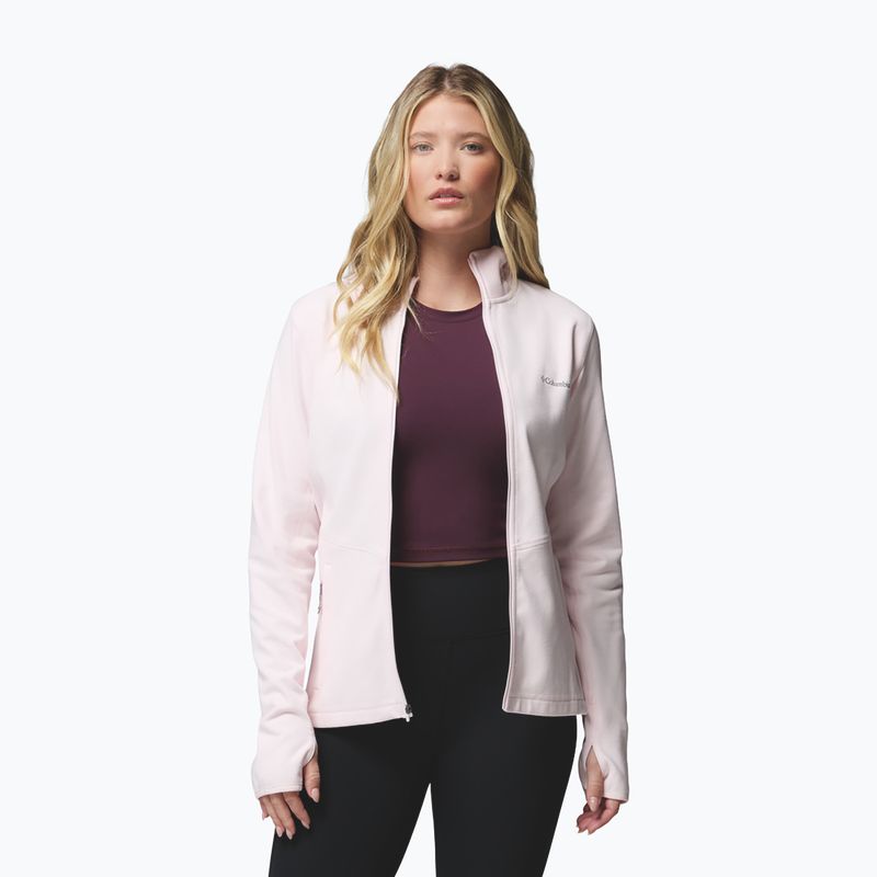 Női kabát Columbia Star Valley Hooded Full Zip powder pink 5
