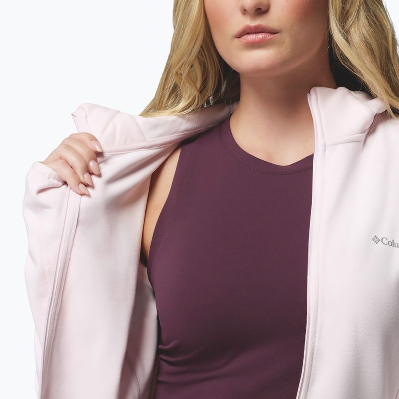 Női kabát Columbia Star Valley Hooded Full Zip powder pink 8