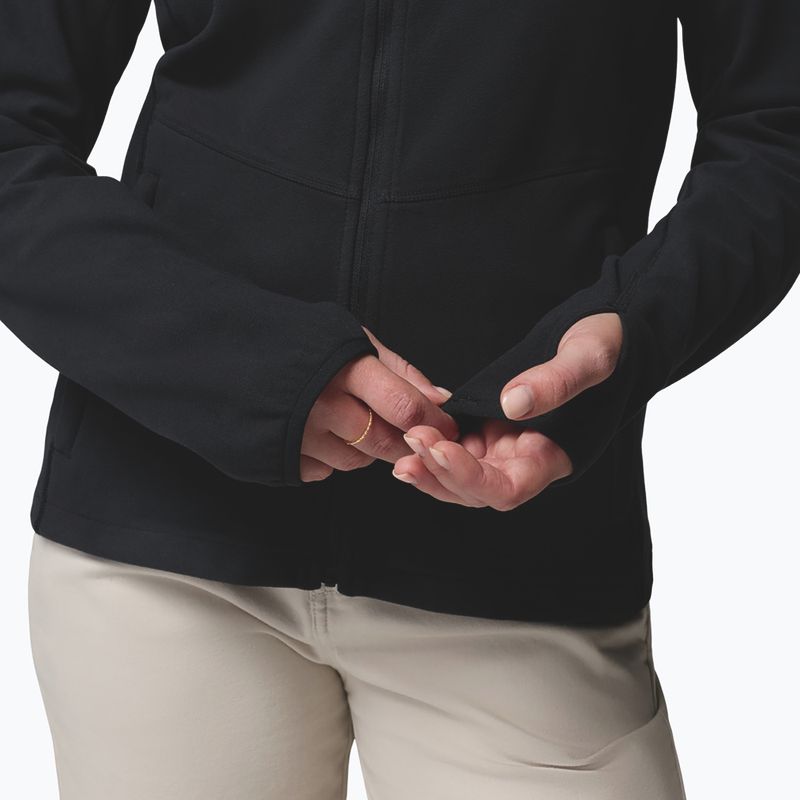 Női kabát Columbia Star Valley Hooded Full Zip black 7
