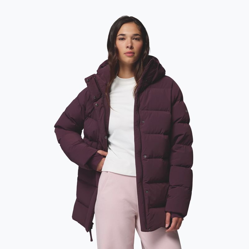 Női pehelykabát Columbia Amaze Puff Mid Hooded moonvista 5