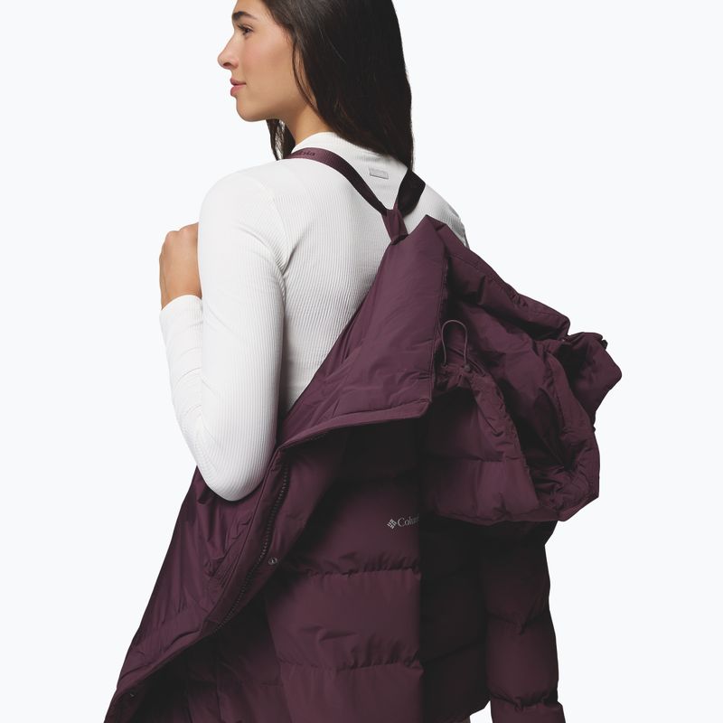 Női pehelykabát Columbia Amaze Puff Mid Hooded moonvista 6