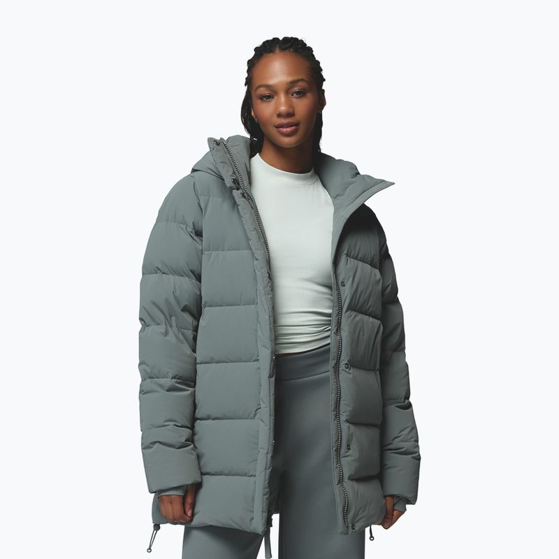 Női pehelykabát Columbia Amaze Puff Mid Hooded sedona sage 5