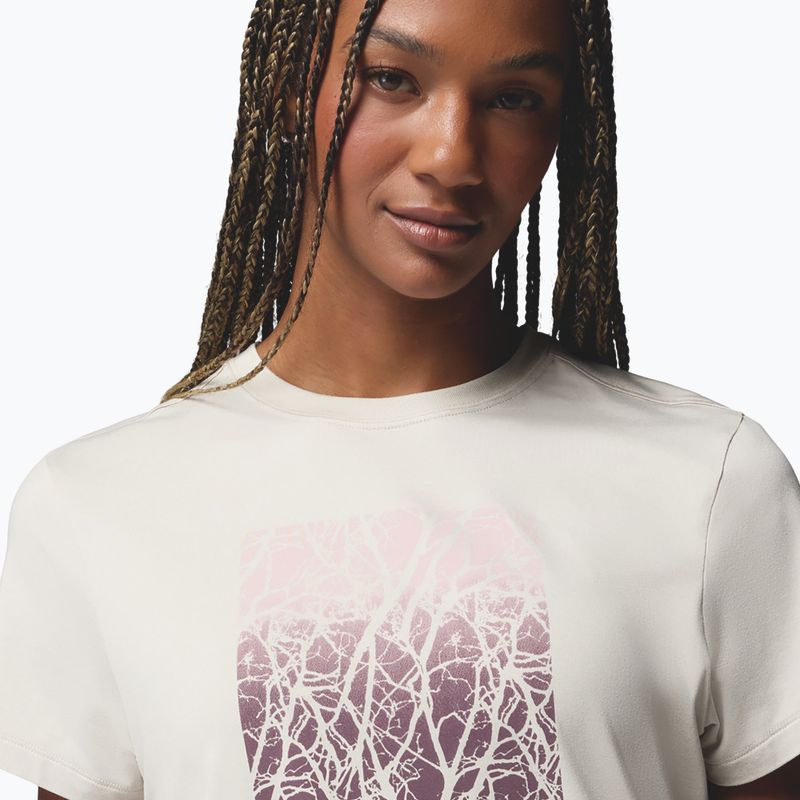 Női póló Columbia Parsons Point SS Graphic Tee dark stone heather/treescape 5