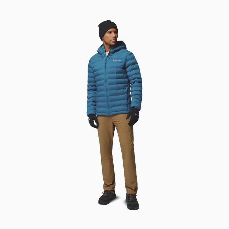 Férfi kabát Columbia Terwiliger Trail Heat Seal Hooded phoenix blue 2