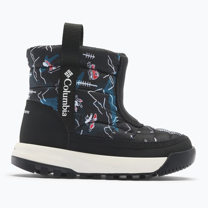 Gyerek hótaposó Columbia Youth Snowtrot Mid Black/Black Mountopia