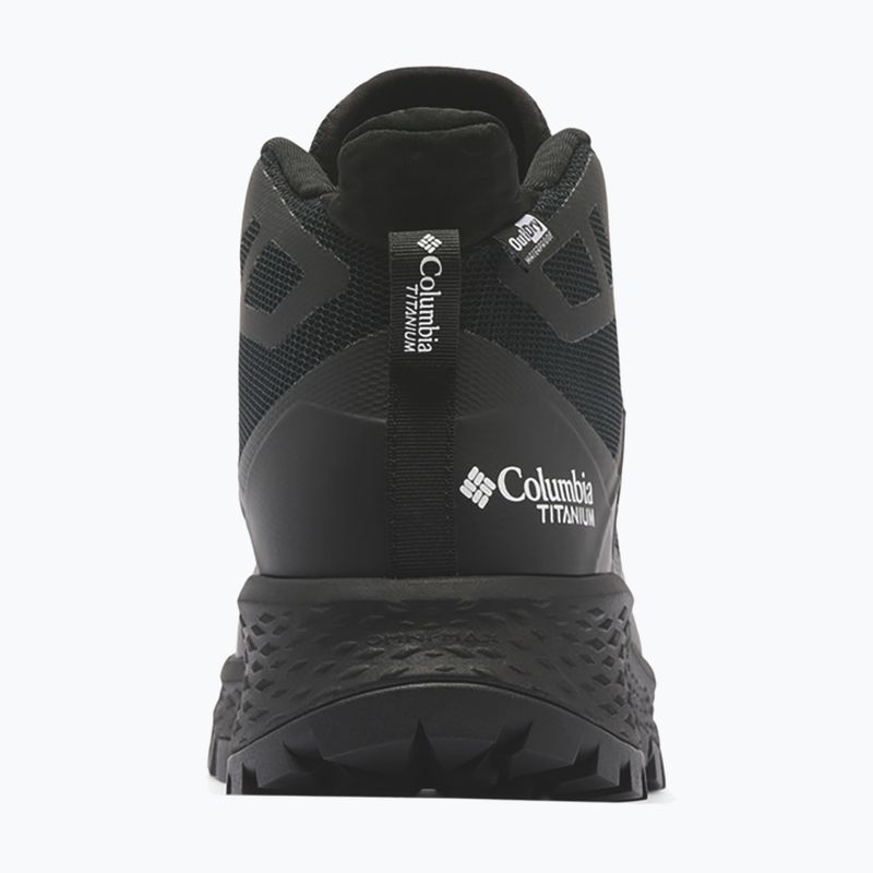 Férfi túracipők Columbia Tellurix Titanum Outdry Mid black/black 2