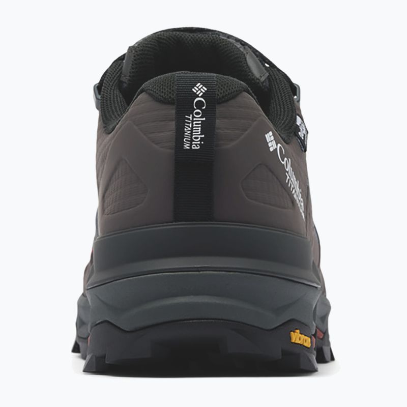 Férfi kirándulócipők Columbia Peakfreak Titanum Outdry dark grey/red oxide 2
