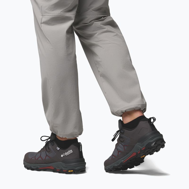 Férfi kirándulócipők Columbia Peakfreak Titanum Outdry dark grey/red oxide 6