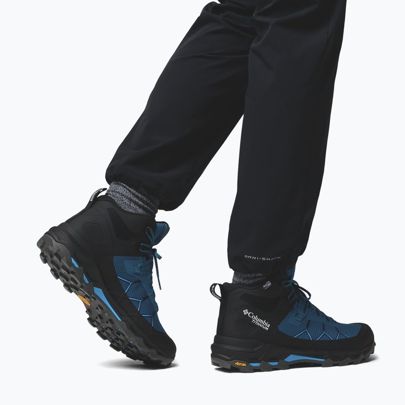 Férfi túracipők Columbia Peakfreak Titanum Outdry Mid phoenix blue/compass blue 6