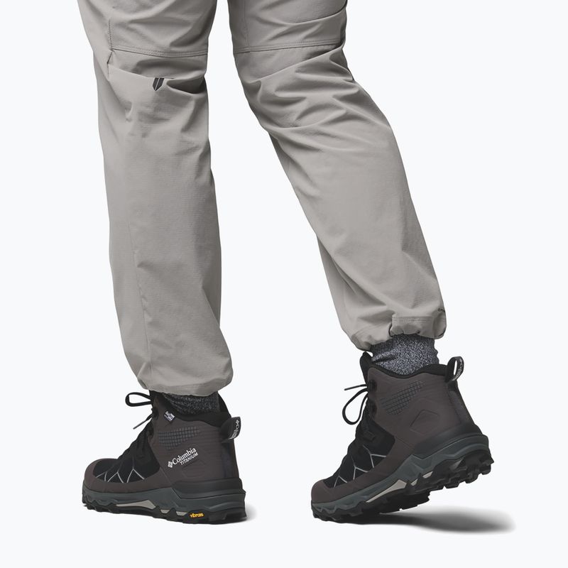 Férfi túracipők Columbia Peakfreak Titanum Outdry Mid black/ti titanium 6