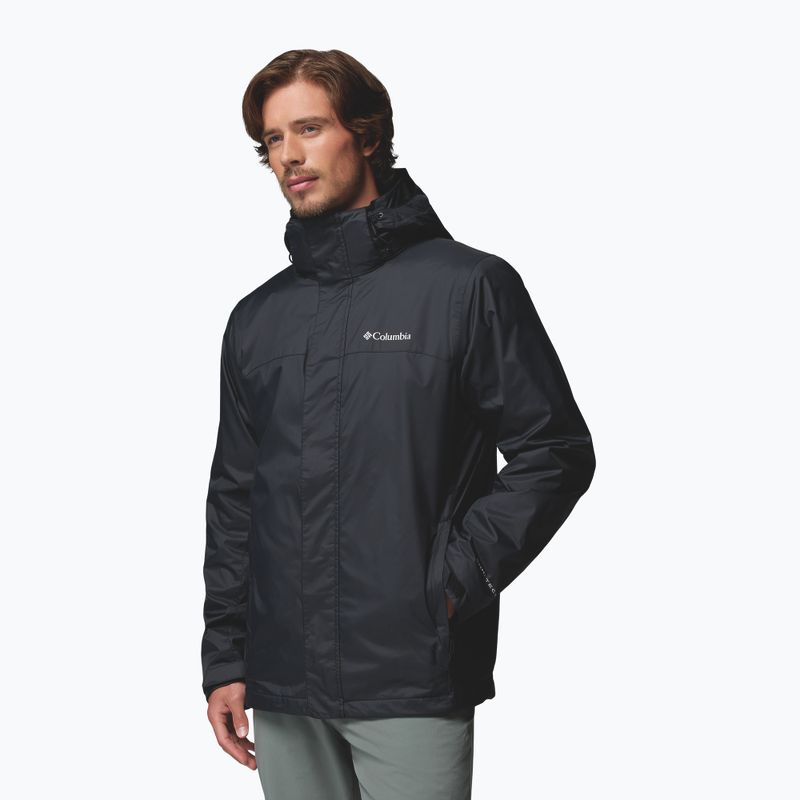 Férfi 3 az 1-ben kabát Columbia Watertight Interchange black 4