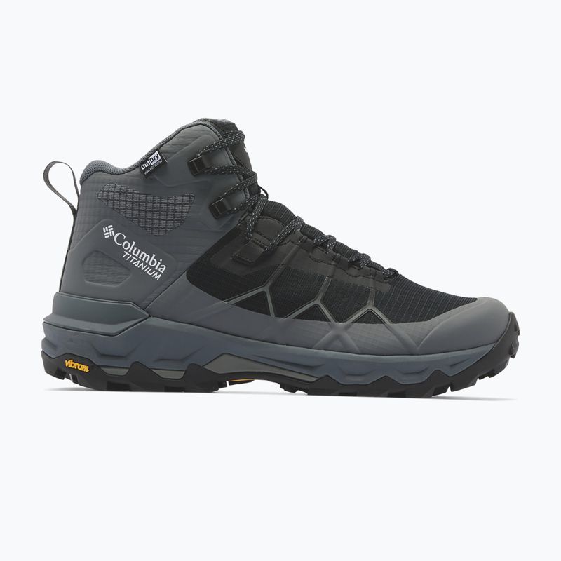 Női túracipők Columbia Peakfreak Titanum Outdry Mid black/sedona sage