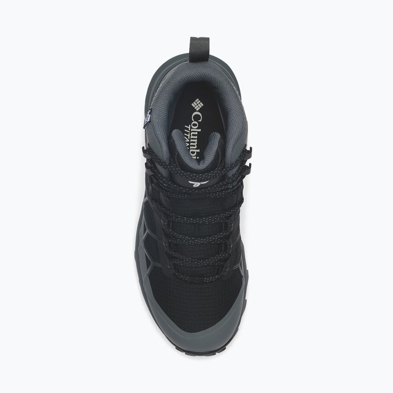 Női túracipők Columbia Peakfreak Titanum Outdry Mid black/sedona sage 4