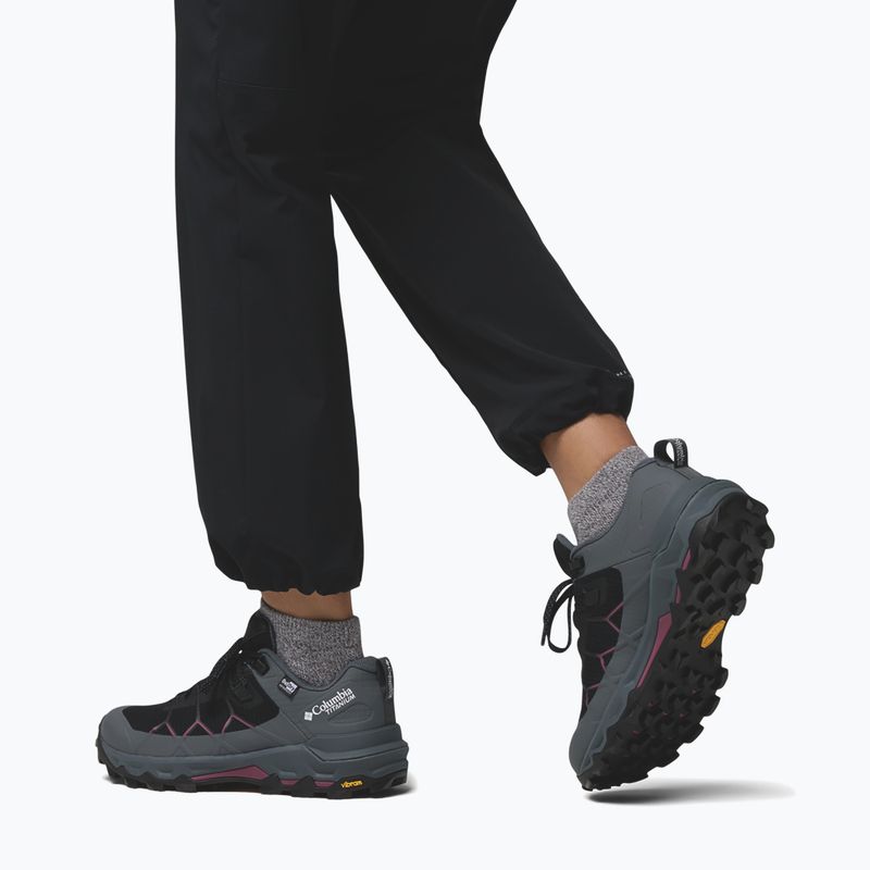Női túracipők Columbia Peakfreak Titanum Outdry black/antique auve 6