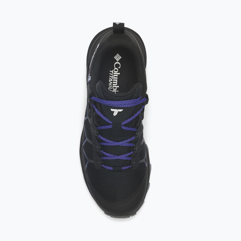 Női túracipők Columbia Peakfreak Titanum Outdry black/purple quartz 4