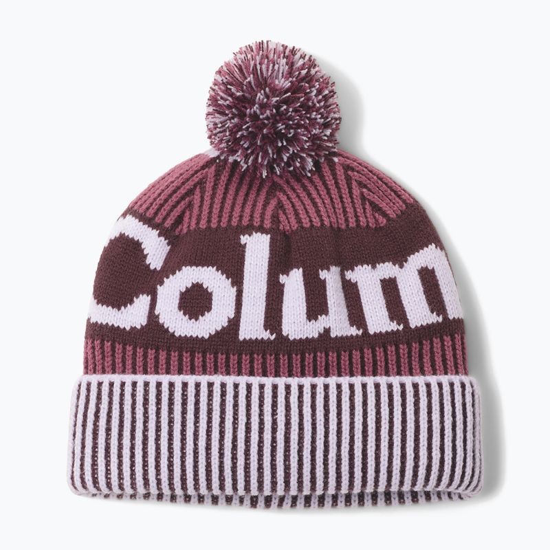 Gyerek téli sapka Columbia Polar Powder III purple tint/antique mauve/moonvista